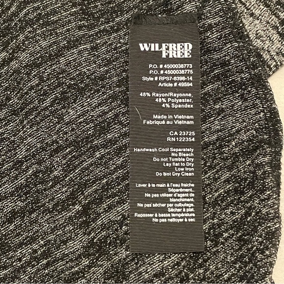 Aritzia Wilfred Free Bodycon Long Sleeve Midi Dress in Heather Grey Size… - Picture 12 of 13